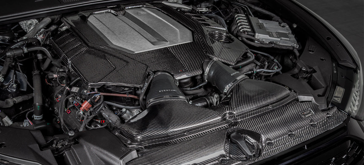 Eventuri Osłona silnika Audi RS7 C8 RS7 Mat EVE-C8RS6-CFM-ENG - Zdjęcie 3