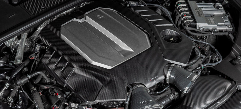 Eventuri Osłona silnika Audi RS7 C8 Połysk EVE-C8RS6-CF-ENG - Zdjęcie 7