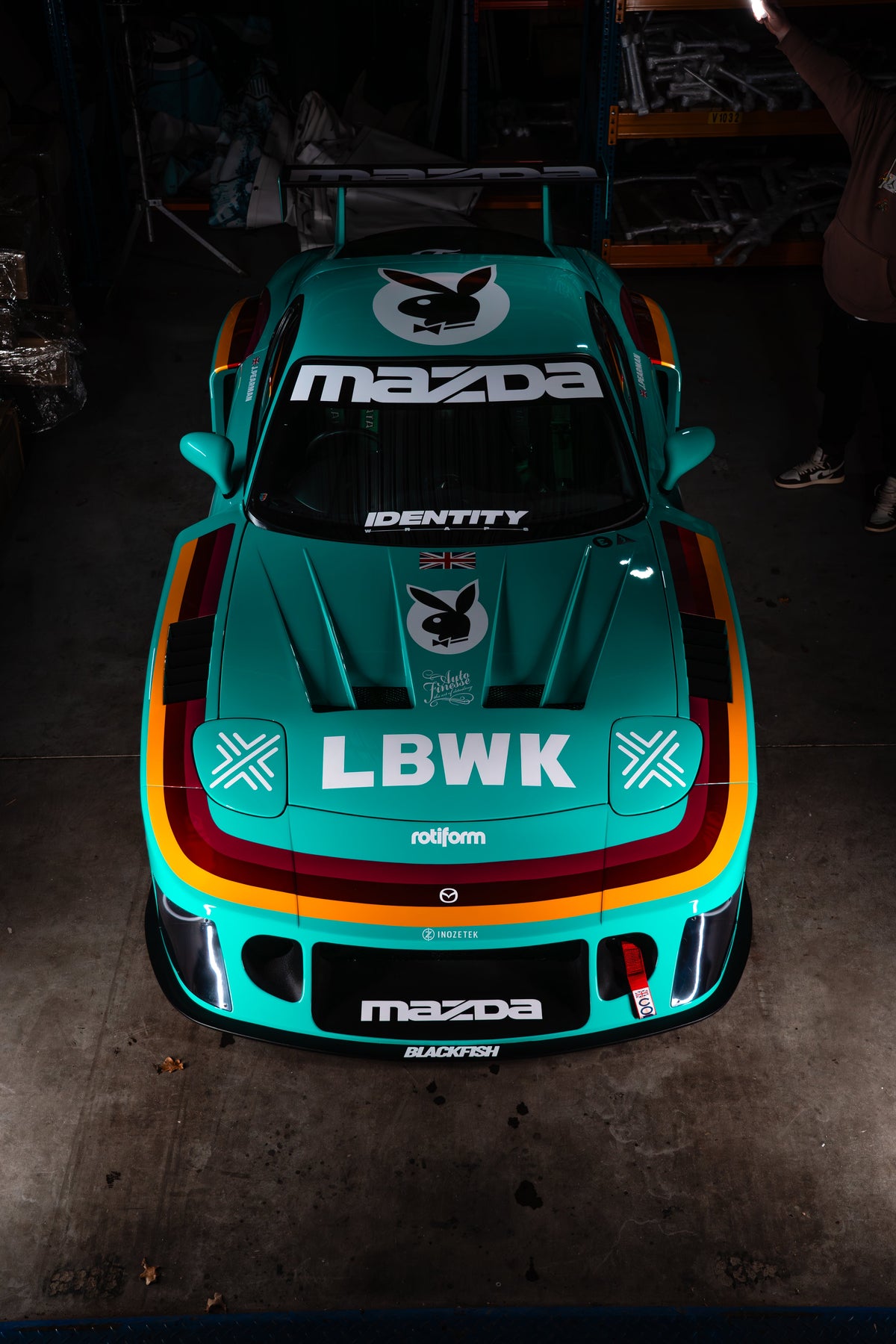 Mazda RX-7 FD – bodykit widebody LB-Super Silhouette FRP Liberty Walk – zdjęcie 12