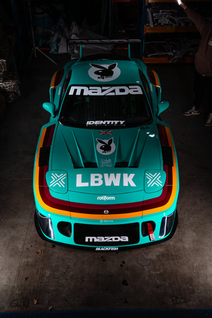 Mazda RX-7 FD – bodykit widebody LB-Super Silhouette FRP Liberty Walk – zdjęcie 12