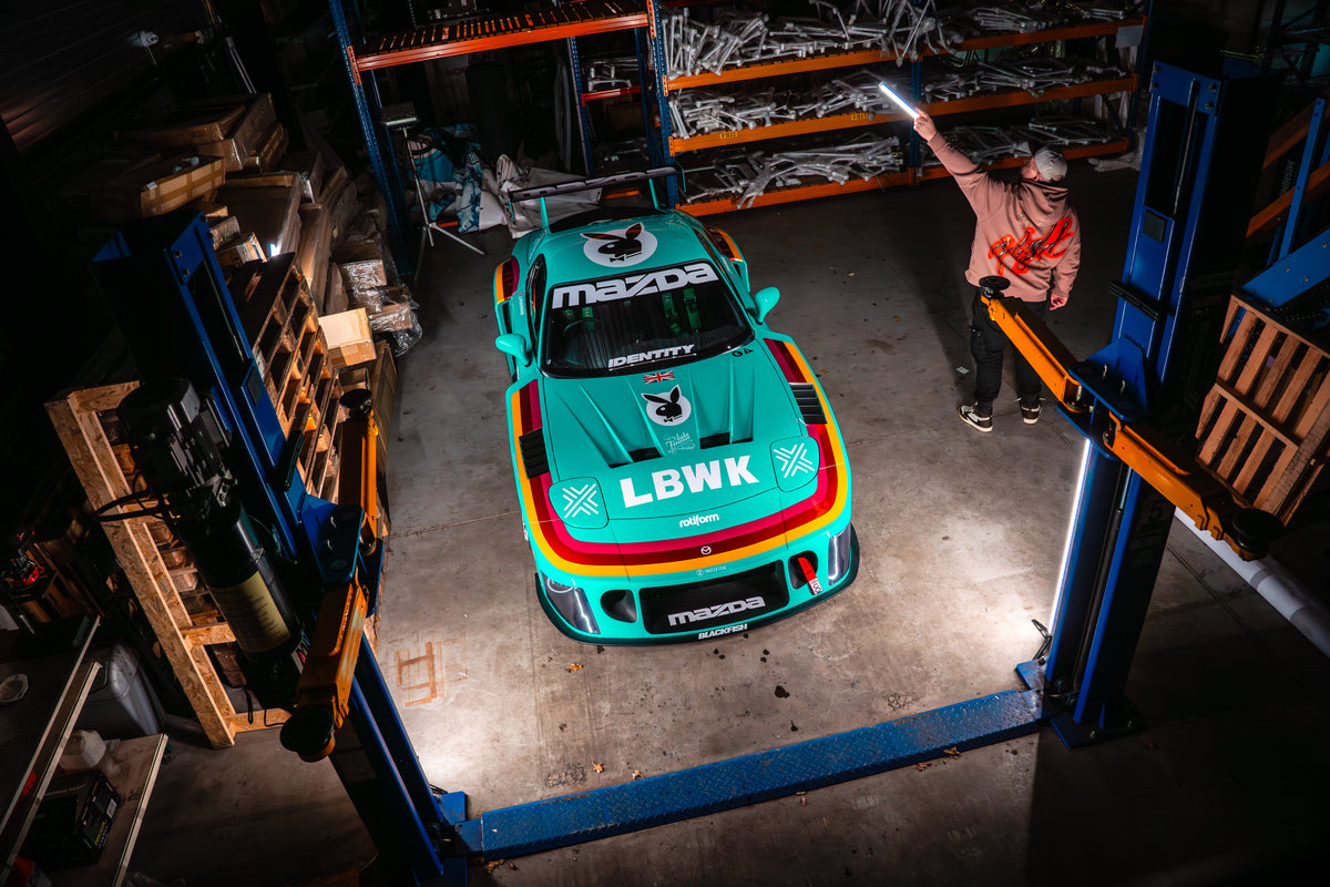 Mazda RX-7 FD – bodykit widebody LB-Super Silhouette FRP Liberty Walk – zdjęcie 10