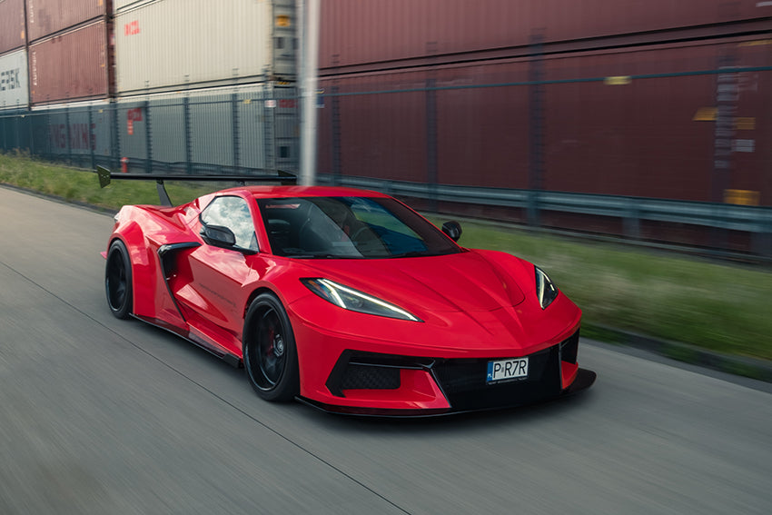 Chevrolet Corvette C8 – bodykit widebody LB-Silhouette WORKS FRP Liberty Walk – zdjęcie 2