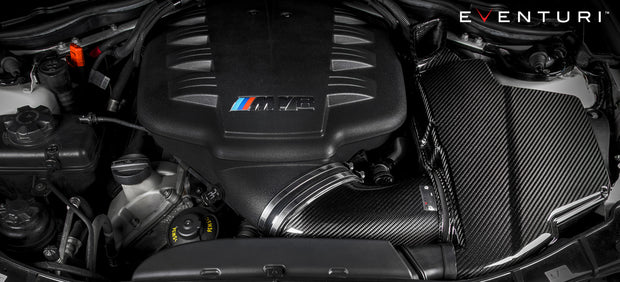 Eventuri Pokrywa airboxa BMW M3 E92 M3 E93 Połysk EVE-E9X-CF-ARB - Zdjęcie 2