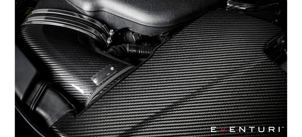 Eventuri Pokrywa airboxa BMW M3 E92 M3 E93 Połysk EVE-E9X-CF-ARB - Zdjęcie 4