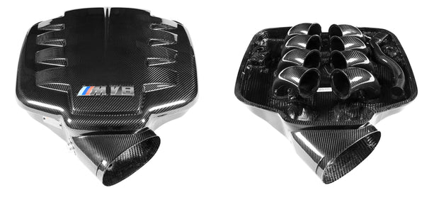 Eventuri Plenum / kolektor dolotowy BMW M3 E92 M3 E93 Połysk EVE-E9X-CF-PLM - Zdjęcie 1