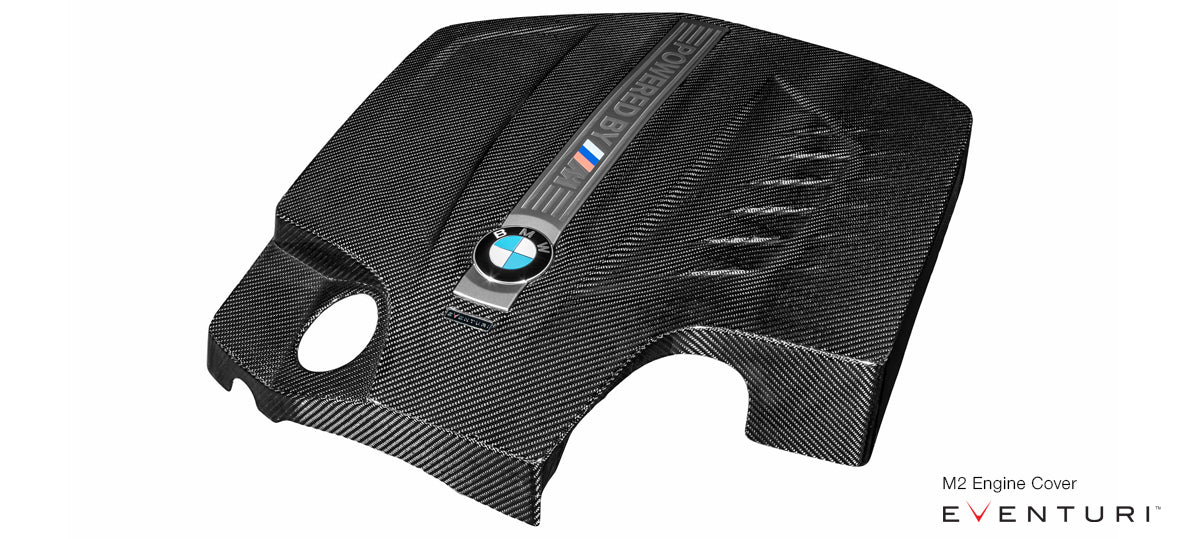 Eventuri BMW – carbon engine cover (podgląd jakości wykończenia) — sekcja B58