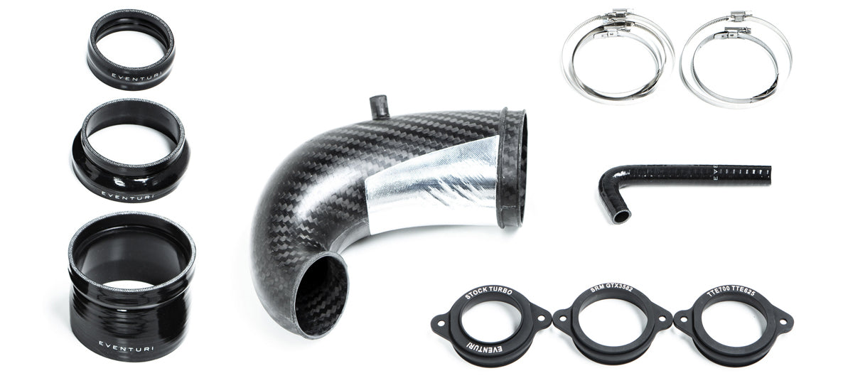 Eventuri Wlot turbo Audi RS3 8V EVE-TRB8V8S-FLG-SRM - Zdjęcie 1