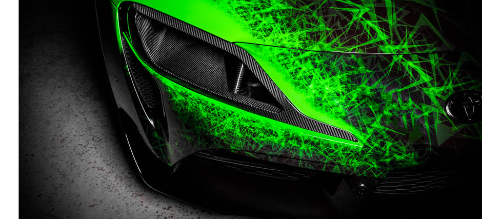 Eventuri Kanał powietrza / duct Toyota Supra MK5 A90 EVE-A90-CF-HDP - Zdjęcie 5