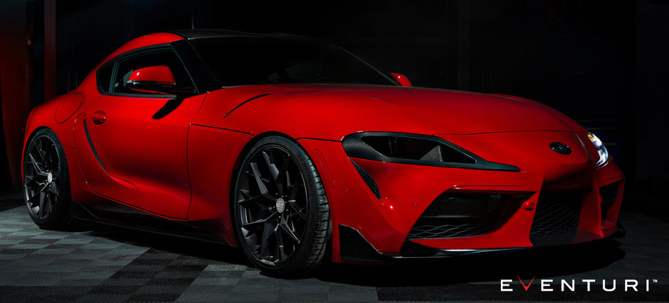 Eventuri Kanał powietrza / duct Toyota Supra MK5 A90 EVE-A90-CF-HDP - Zdjęcie 7