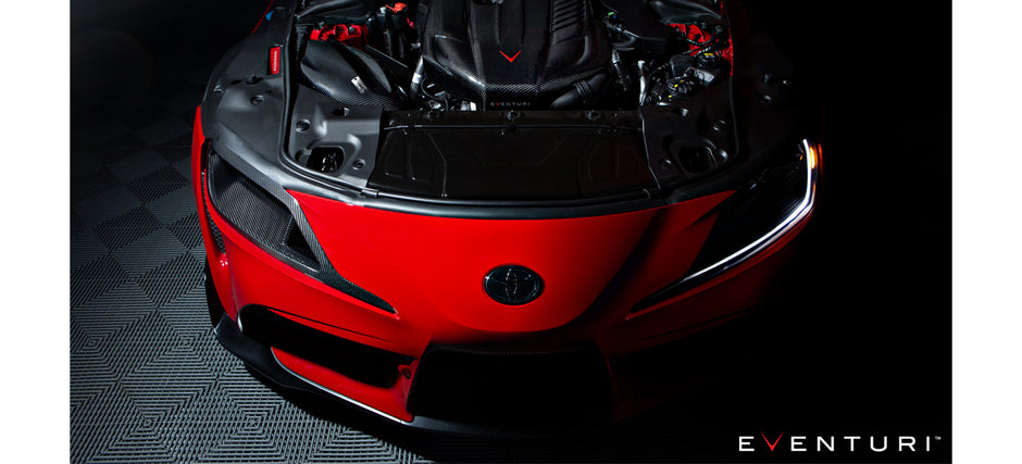 Eventuri Kanał powietrza / duct Toyota Supra MK5 A90 EVE-A90-CF-HDP - Zdjęcie 2