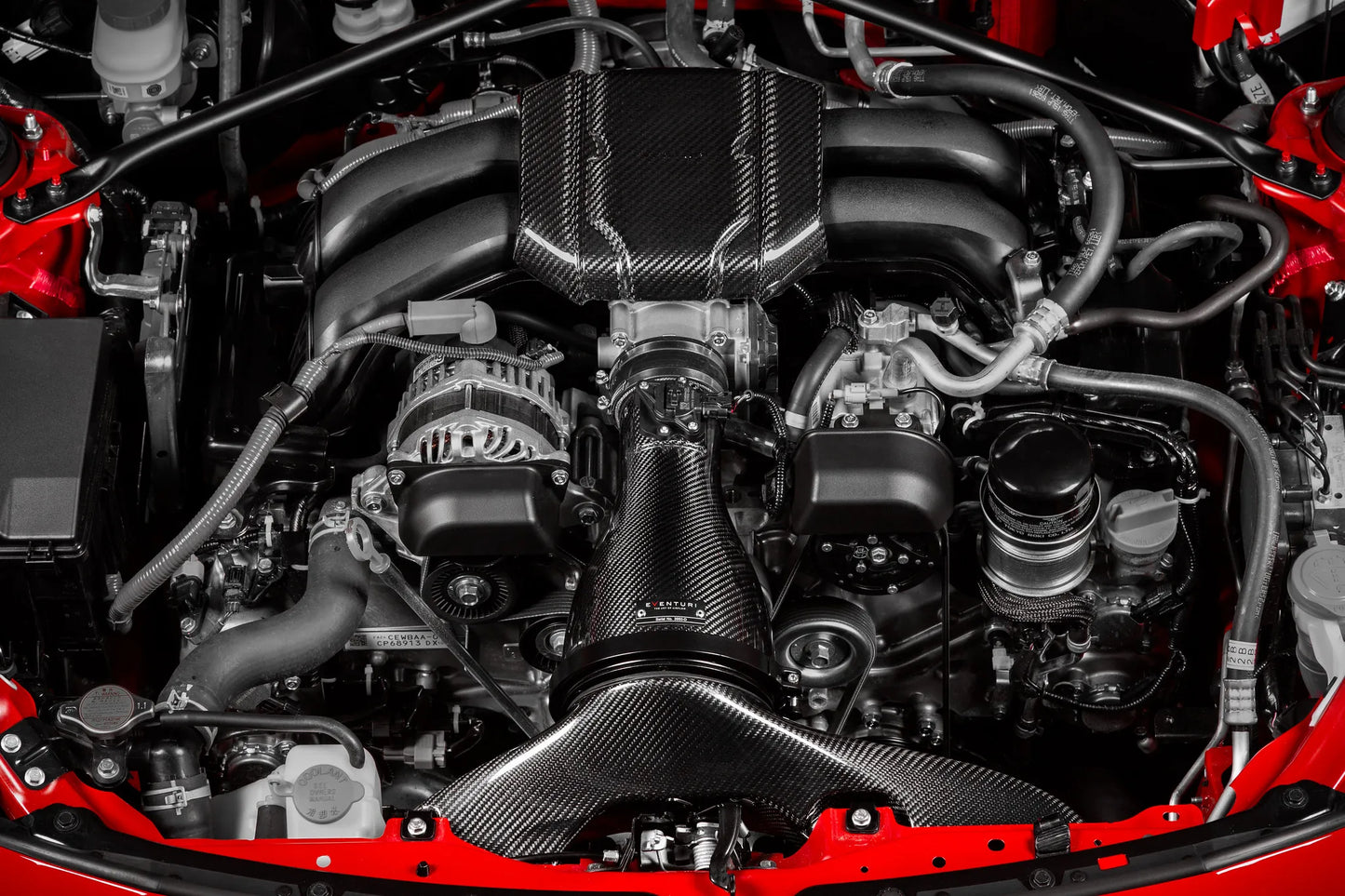 Eventuri Osłona silnika Toyota GR86 – EVE-GR86-CF-ENG - zdjęcie 5