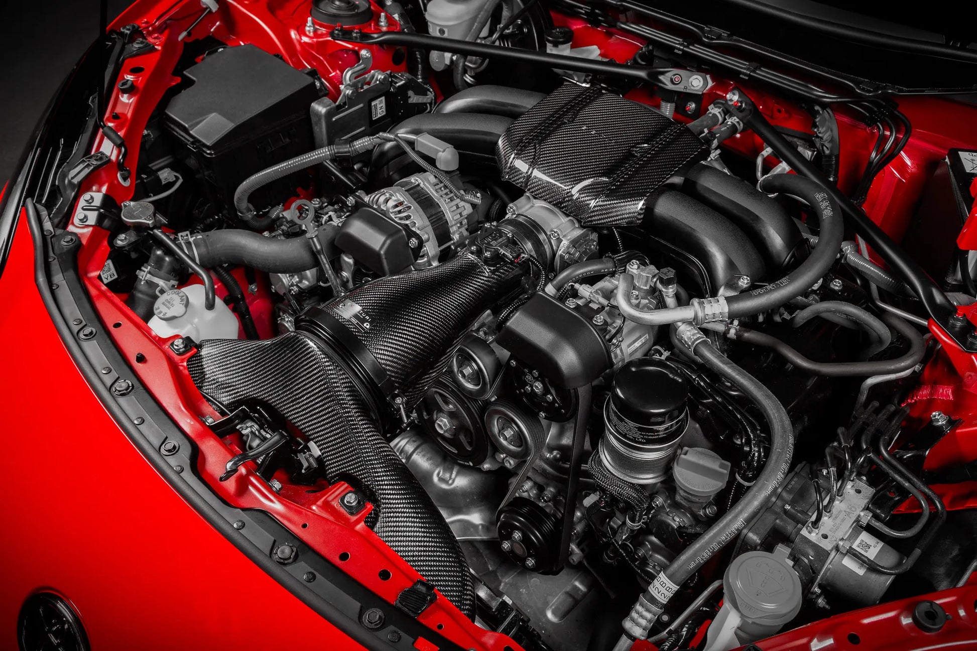 Eventuri Osłona silnika Toyota GR86 – EVE-GR86-CF-ENG - zdjęcie 6