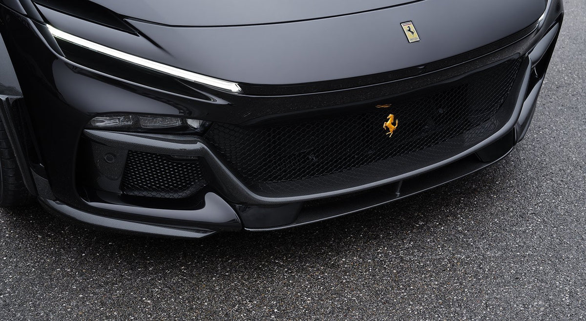 NOVITEC Zestaw nakładek carbon na przedni zderzak – Ferrari Purosangue – zdjęcie 2