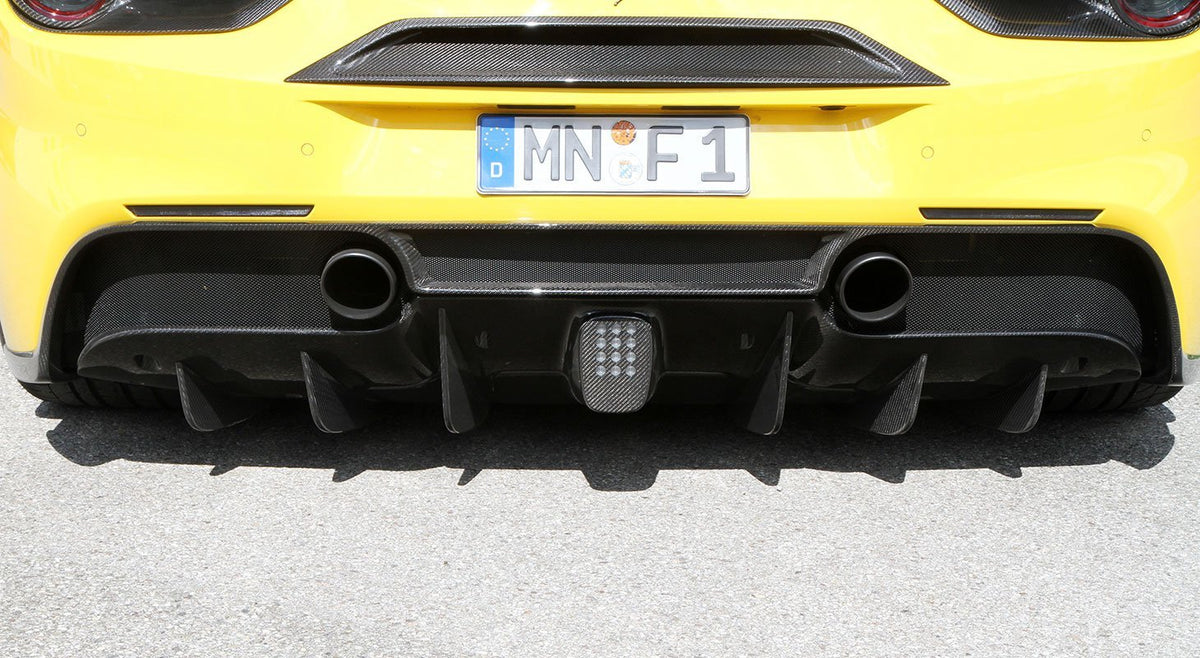 NOVITEC Dyfuzor tylny z włókna węglowego – Ferrari 488 – zdjęcie 2
