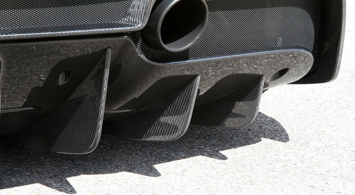 NOVITEC Żebra dyfuzora z włókna węglowego – Ferrari 488 – zdjęcie 2