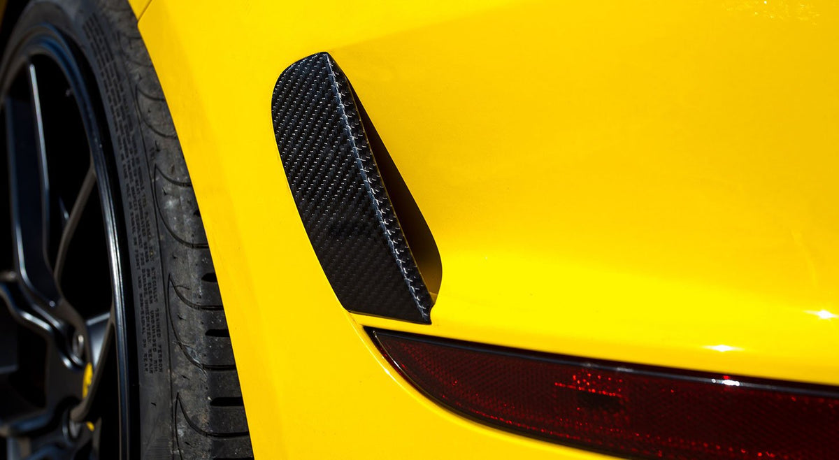 NOVITEC Nakładka wylotu powietrza tylnego zderzaka carbon – Ferrari California T – zdjęcie 2