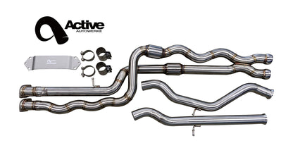 Rura środkowa Active Autowerke BMW F80 M3 (Gen 2 Equal Length US Patent)