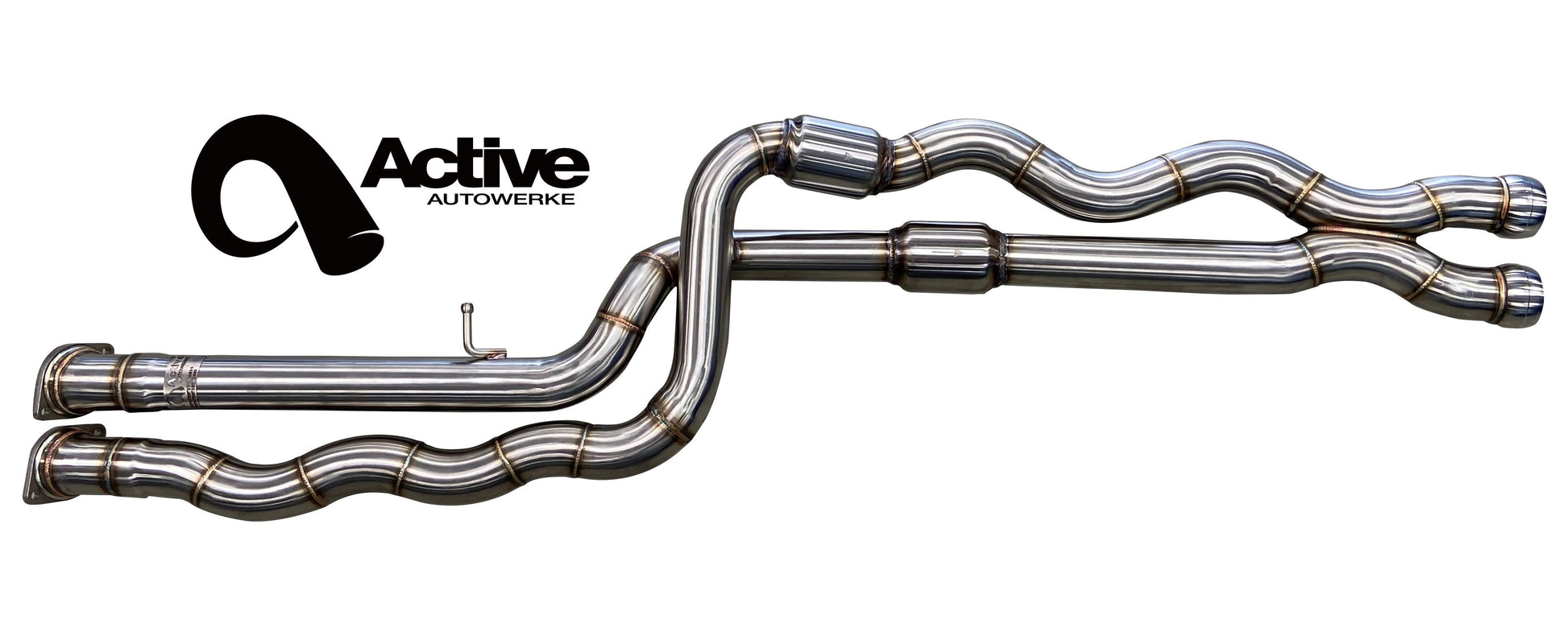 Rura środkowa Active Autowerke BMW F80 M3 (Gen 2 Equal Length US Patent)