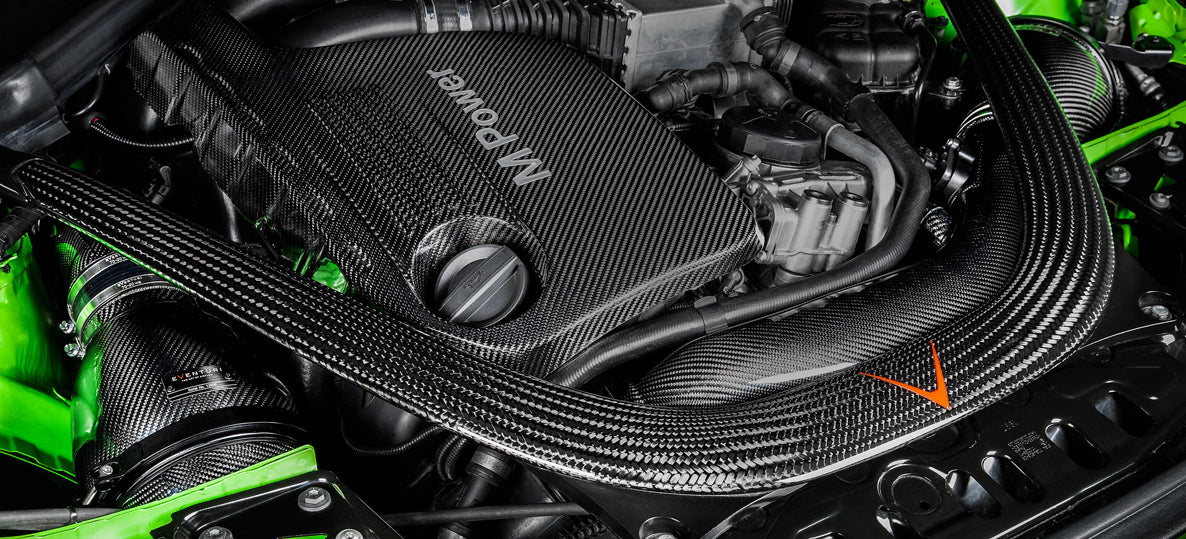Eventuri Układ dolotowy BMW M4 F82 EVE-F8XMV2-CF-INT - Zdjęcie 8