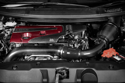 Eventuri Karbonowa rura MAF V2 wraz z zestawem silikonowych przewodów Honda Civic FK2 Type R - EVE-FK2-CF-MAF