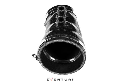Eventuri Karbonowa rura MAF V2 wraz z zestawem silikonowych przewodów Honda Civic FK2 Type R - EVE-FK2-CF-MAF