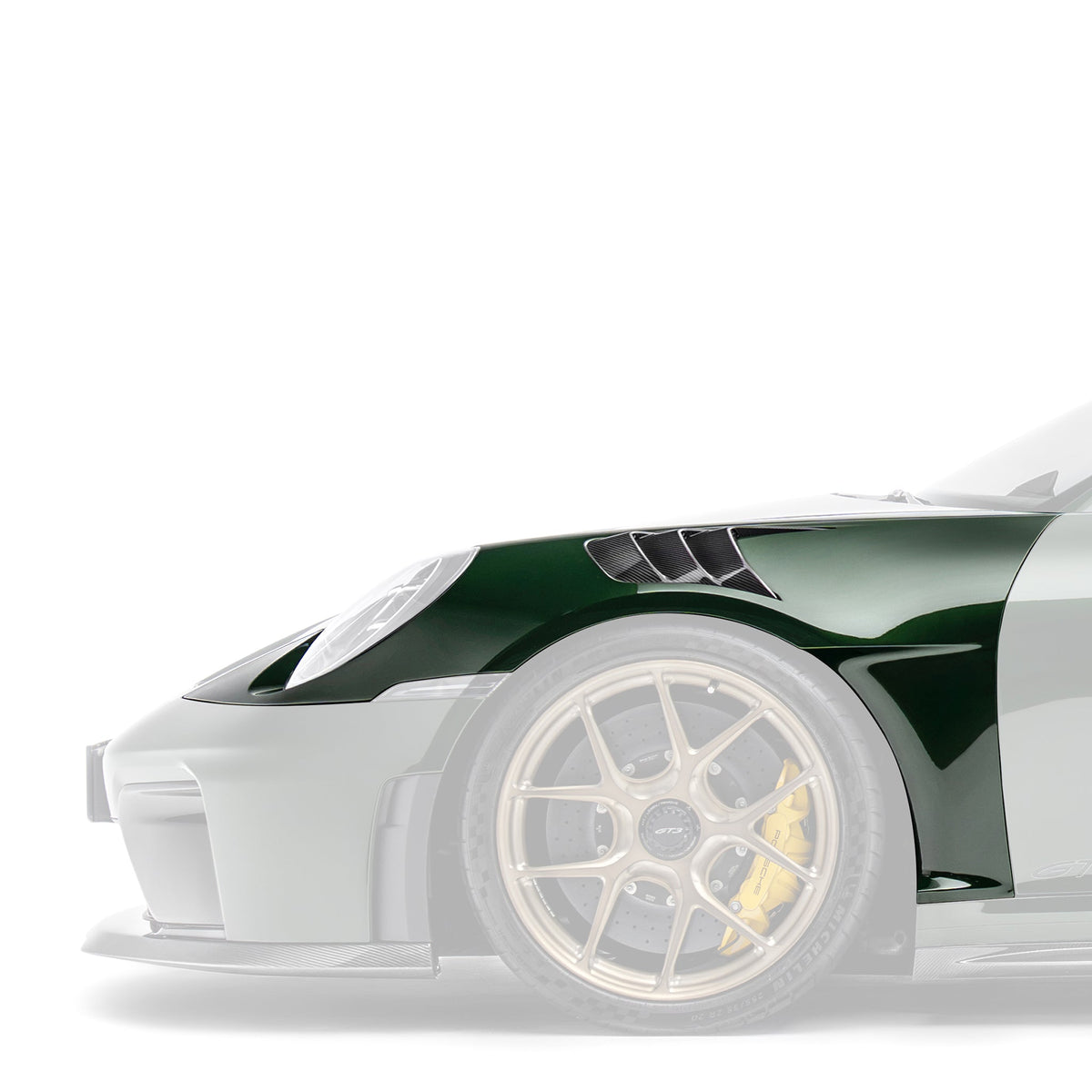 Porsche 911 GT3 992 – przednie błotniki carbon pre-preg z wentylacją ADRO