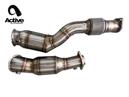 Downpipe Active Autowerke BMW G80 M3 (Aflow CATs)