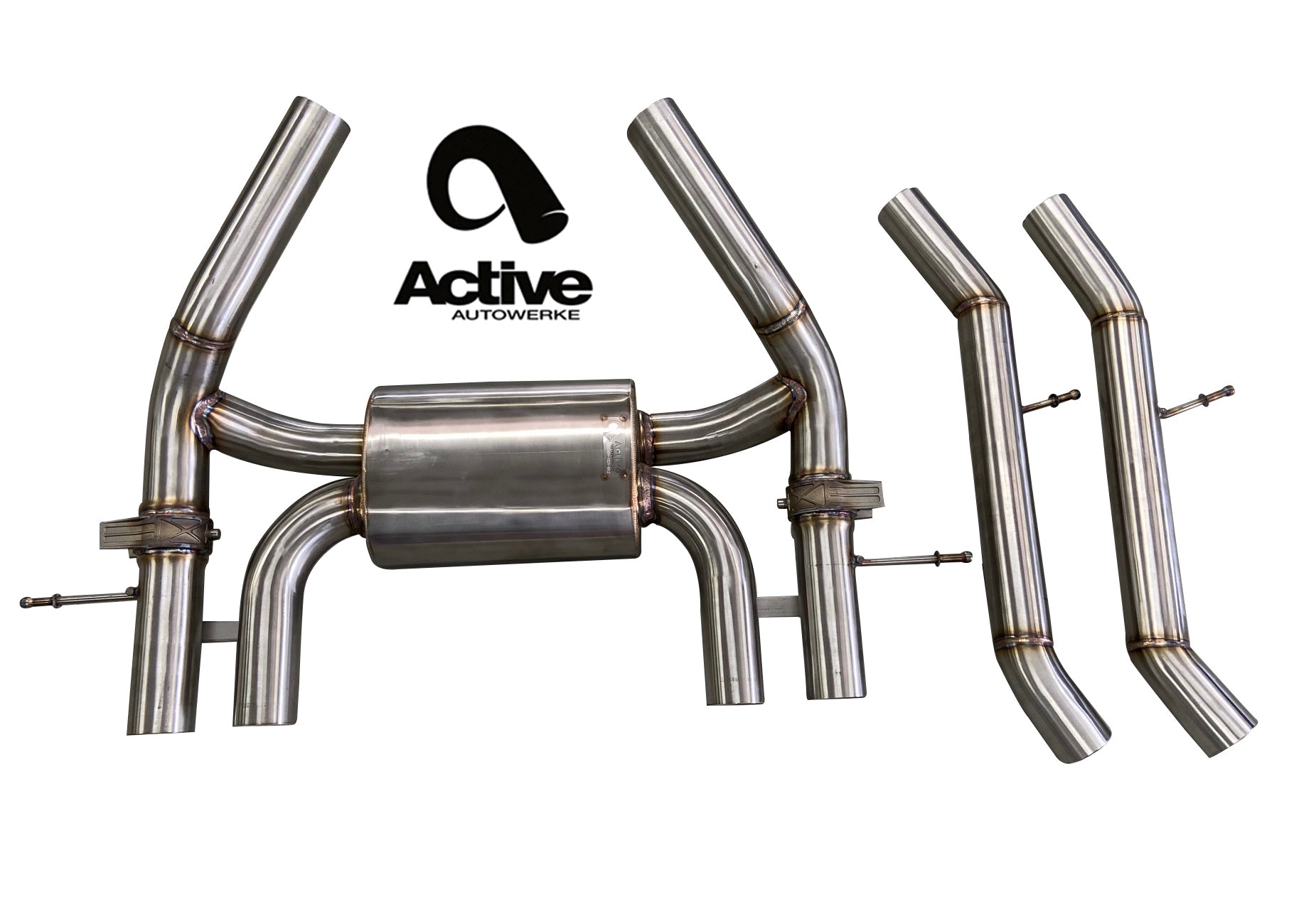 Wydech tylny axle-back Active Autowerke BMW F87/G87 M2