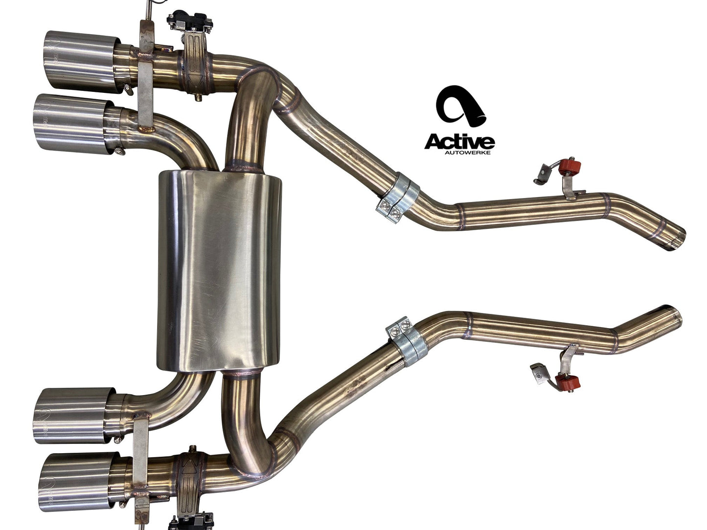 Wydech tylny axle-back Active Autowerke BMW F87/G87 M2