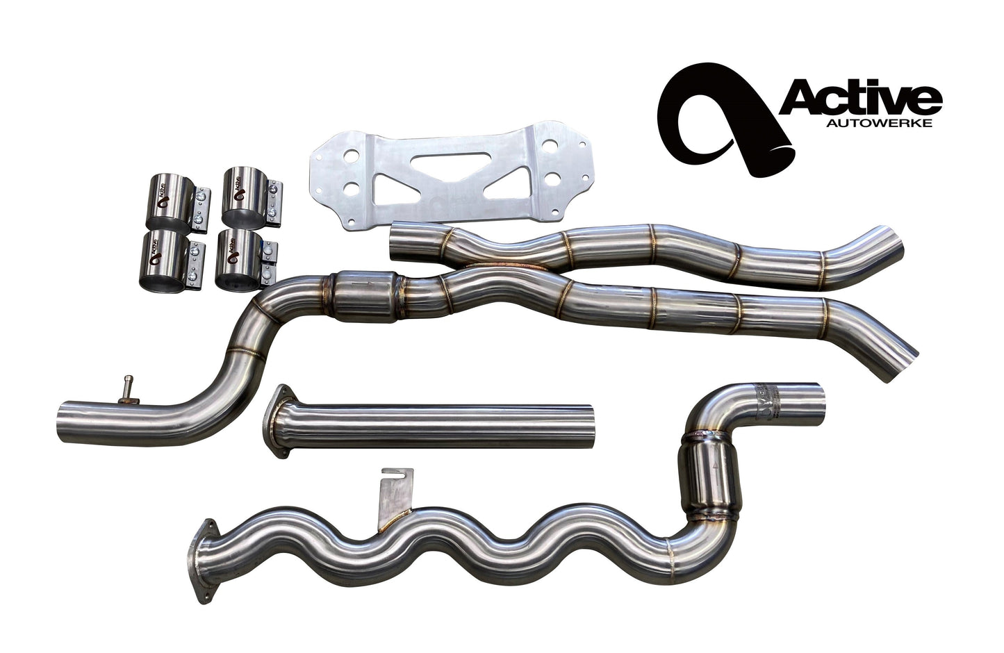 Rura środkowa Active Autowerke BMW G87 M2 (Gen 2 Equal Length US Patent)