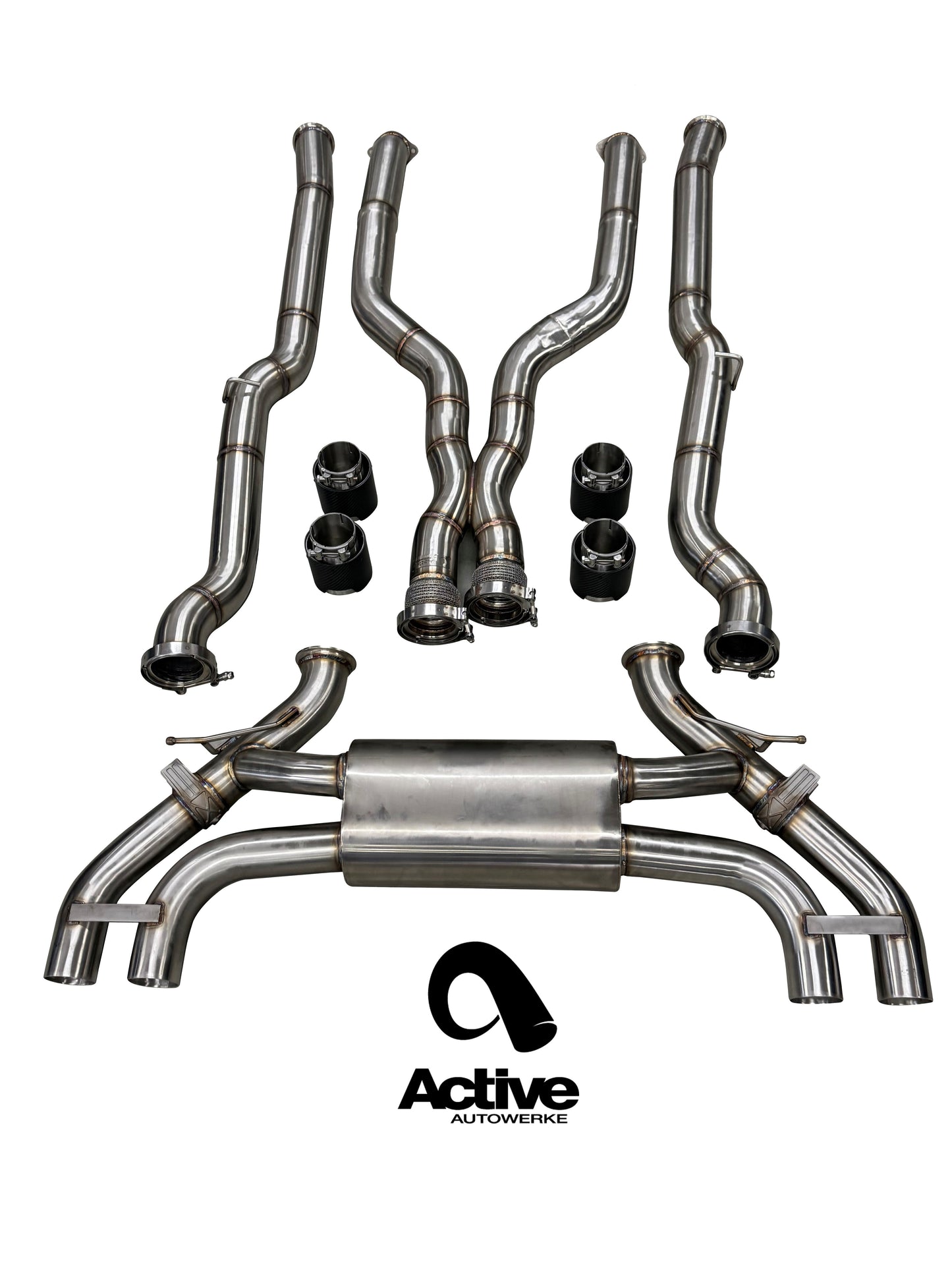 Wydech tylny axle-back Active Autowerke BMW G90 M5