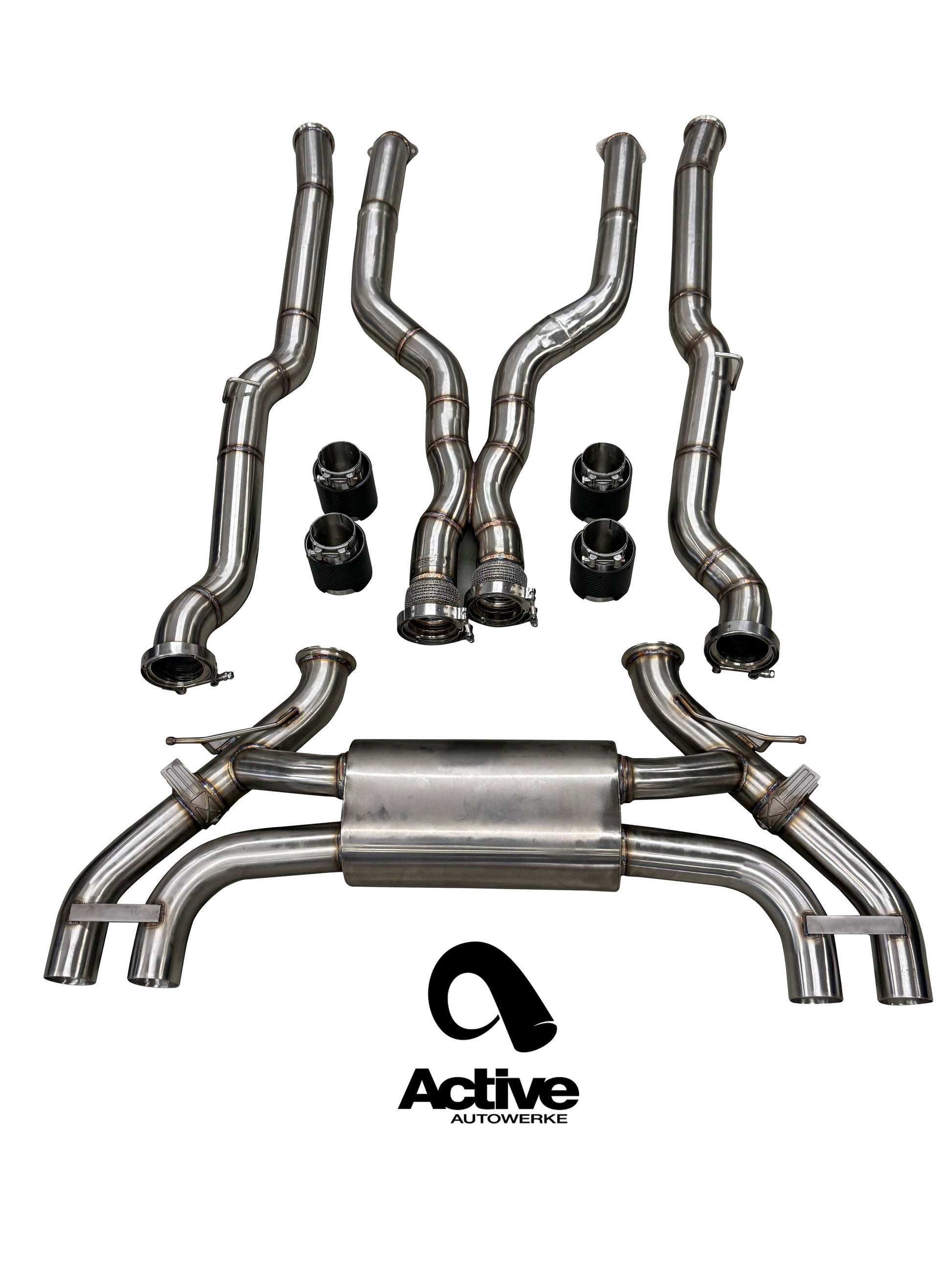 Wydech tylny axle-back Active Autowerke BMW G90 M5