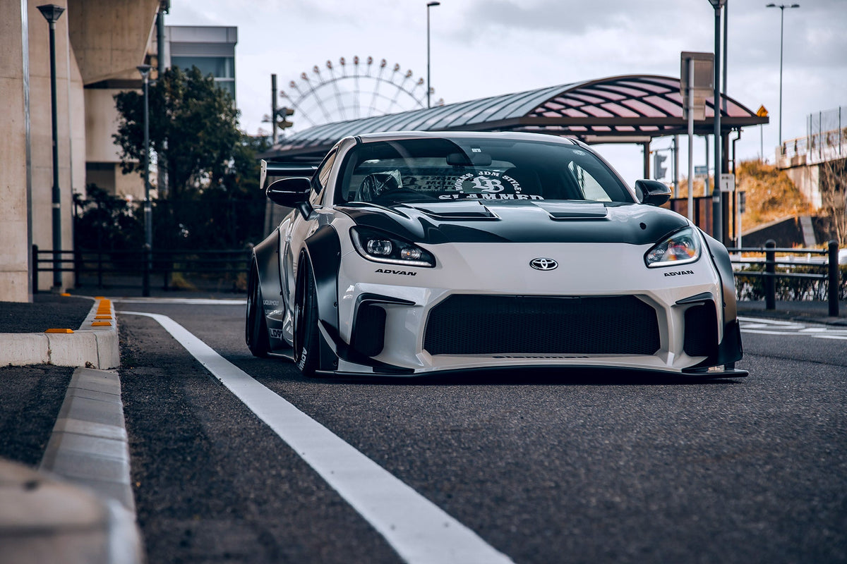 Toyota GR86 / Subaru BRZ (ZN8/ZD8) – bodykit widebody LB-Nation carbon Liberty Walk – zdjęcie 16