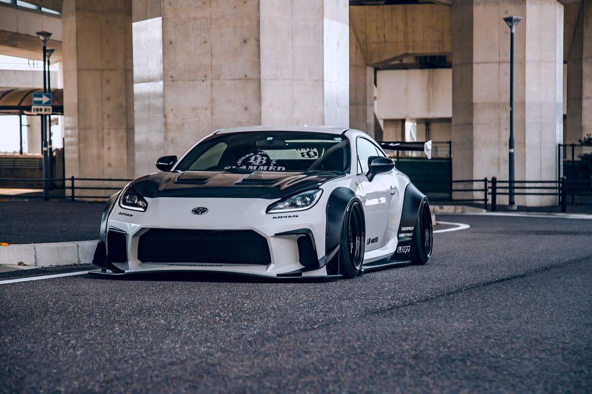 Toyota GR86 / Subaru BRZ (ZN8/ZD8) – bodykit widebody LB-Nation carbon Liberty Walk – zdjęcie 17