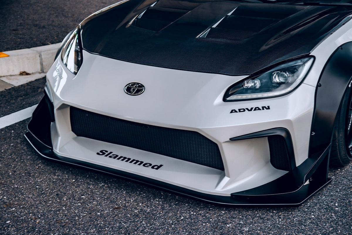 Toyota GR86 / Subaru BRZ (ZN8/ZD8) – bodykit widebody LB-Nation wymienne błotniki z wlotami FRP Liberty Walk – zdjęcie 14