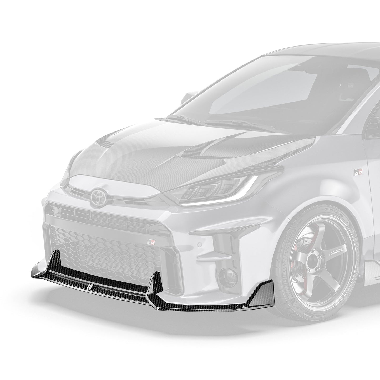 Toyota GR Yaris (Gen 1) – przedni splitter carbon ADRO