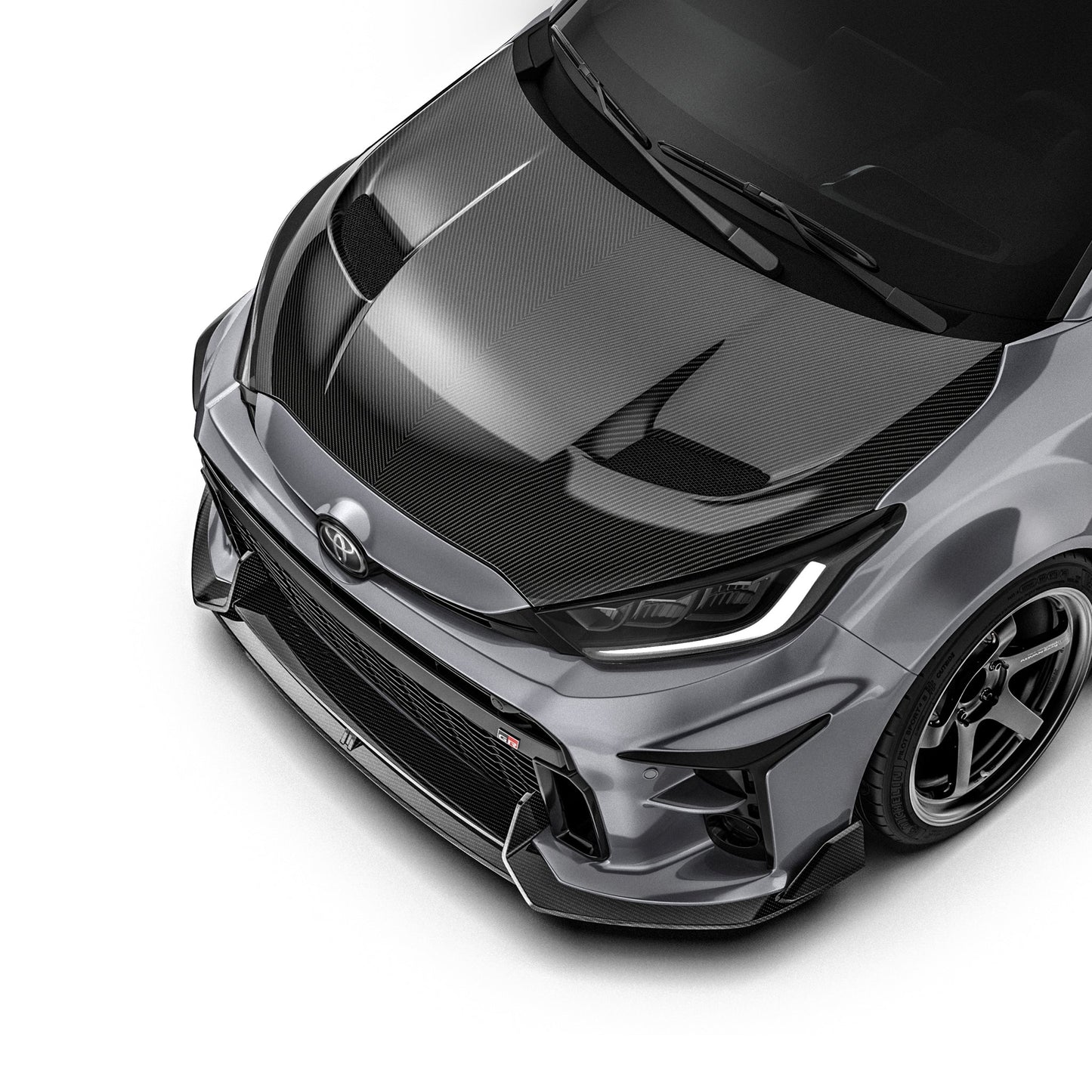 Toyota GR Yaris (Gen 1 i 2) – maska carbon ADRO