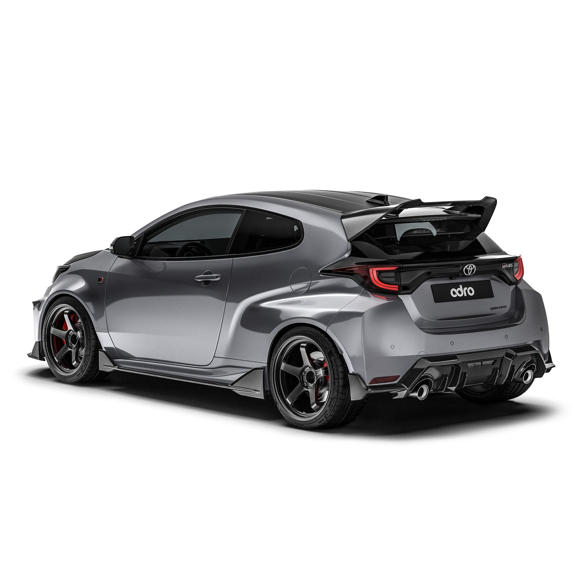 Toyota GR Yaris (Gen 1 i 2) – progi boczne carbon ADRO