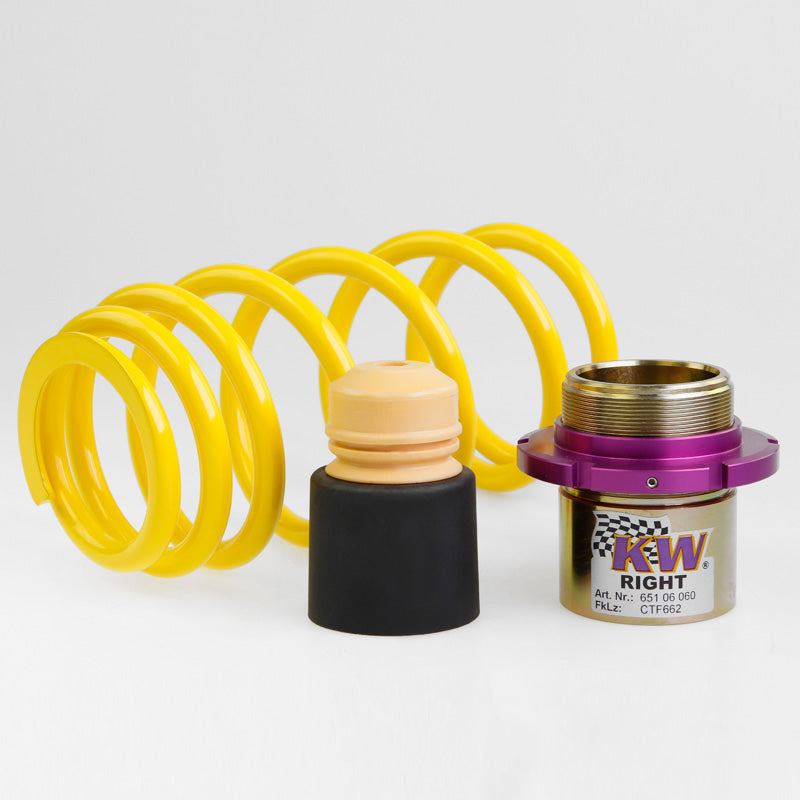 KW Sprężyny gwintowane height-adjustable springs Audi A6 Avant 4G (3)