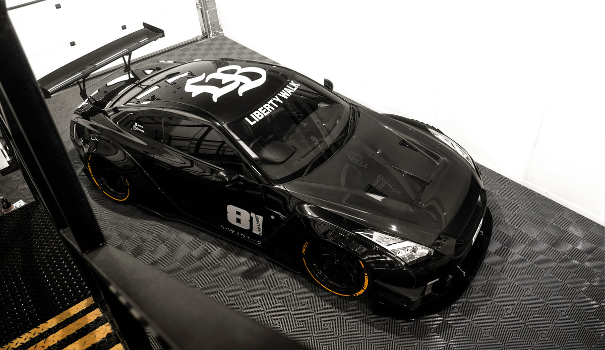 Nissan GT-R R35 – bodykit widebody LB-WORKS Type 2 od 2017 carbon Liberty Walk – zdjęcie 2