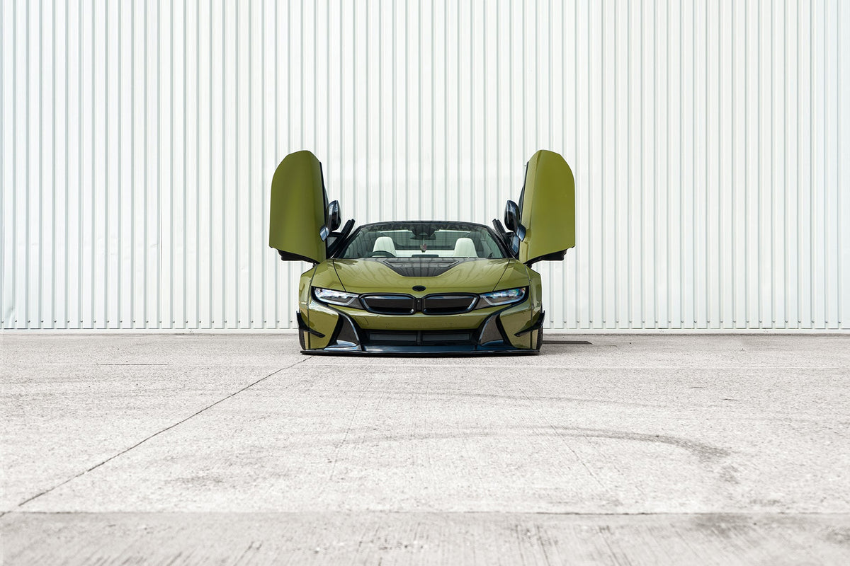 BMW i8 (I12) – bodykit widebody LB-WORKS V2 FRP Liberty Walk – zdjęcie 4