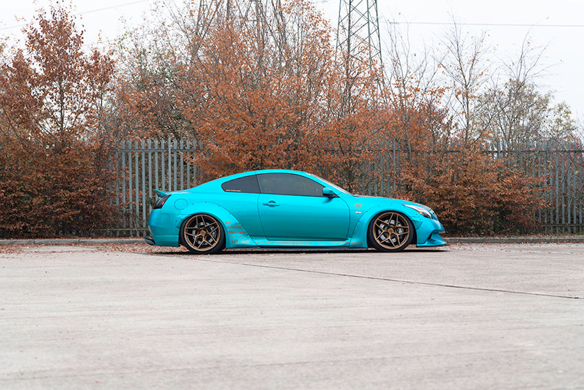 Infiniti G37 Coupe – bodykit widebody LB-WORKS Liberty Walk – zdjęcie 4