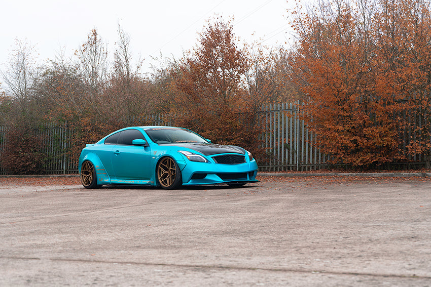 Infiniti G37 Coupe – bodykit widebody LB-WORKS Liberty Walk – zdjęcie 3