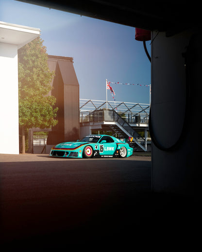 Mazda RX-7 FD – bodykit widebody LB-Super Silhouette FRP Liberty Walk – zdjęcie 15