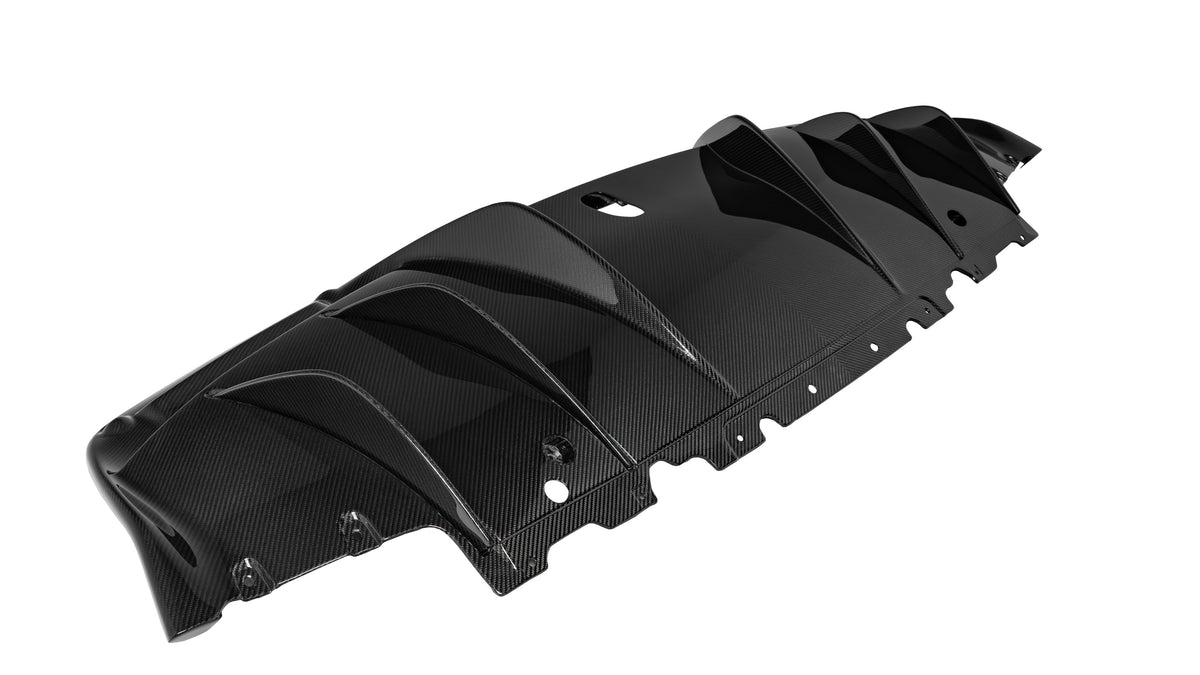 NOVITEC Dyfuzor tylny w kształcie fabrycznym carbon – Ferrari 296