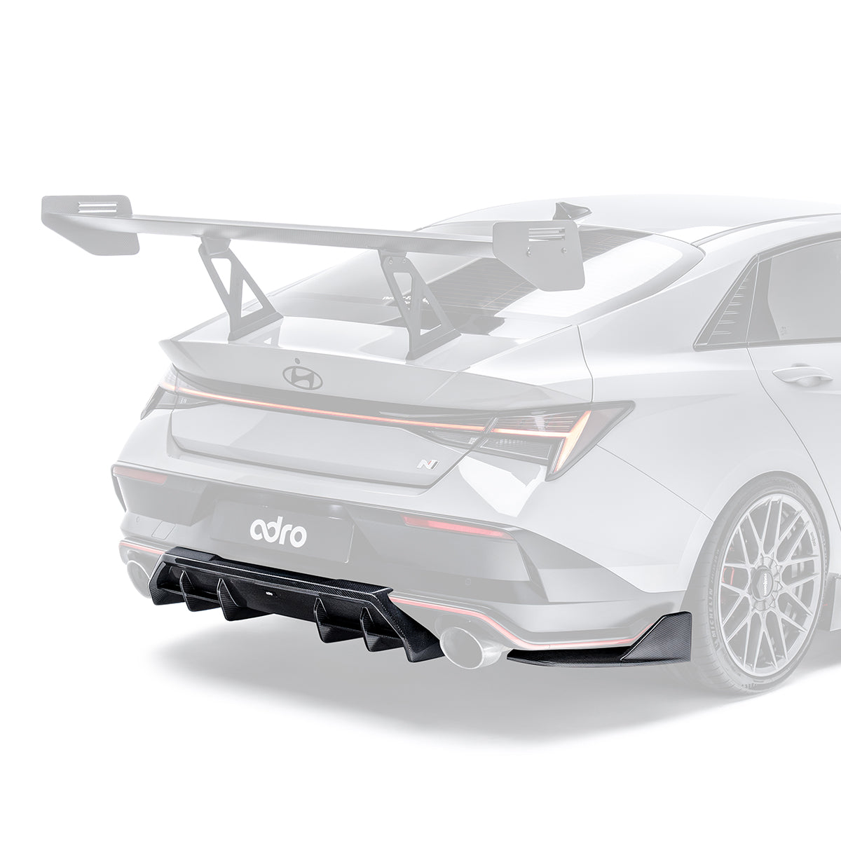 Hyundai Elantra N Facelift PE – dyfuzor tylny carbon Final Edition ADRO