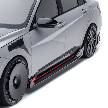 Hyundai Elantra N CN7 i Facelift PE – progi boczne carbon Final Edition ADRO