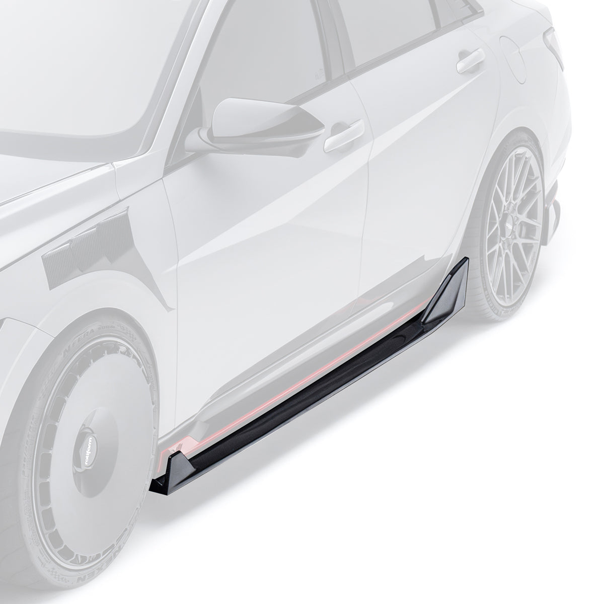 Hyundai Elantra N CN7 i Facelift PE – progi boczne carbon Final Edition ADRO