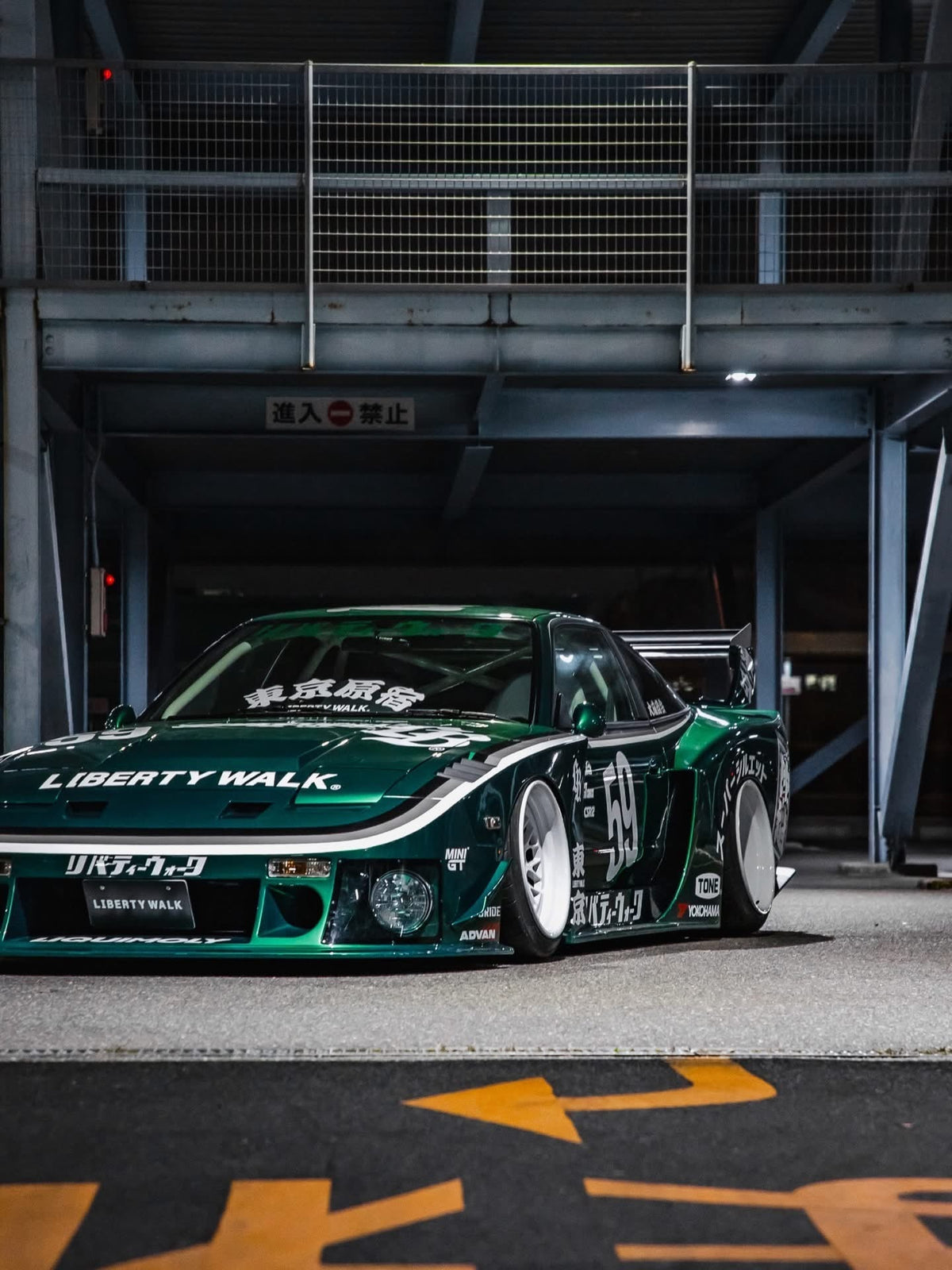 Nissan 180SX – bodykit widebody LB-Super Silhouette FRP Liberty Walk – zdjęcie 5