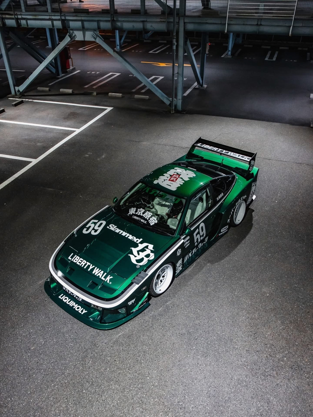 Nissan 180SX – bodykit widebody LB-Super Silhouette FRP Liberty Walk – zdjęcie 3